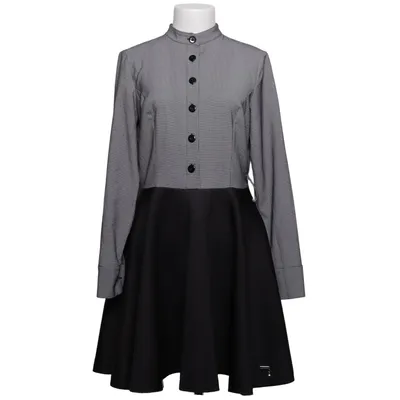 Klänning (Grå, Svart) från By o la la..! Polyester, Polyuretan