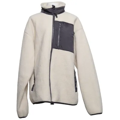 Fleecejakke (Beige, Sort) fra Lindex Kids Polyester