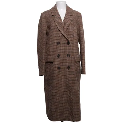 Coat (Brown, Multicolored) from Warehouse Acrylic, Nylon, Polyester, Wool
