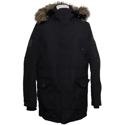 Parka (Zwart) van Jack & Jones Tech Dons, Veer, Polyamide, Polyester