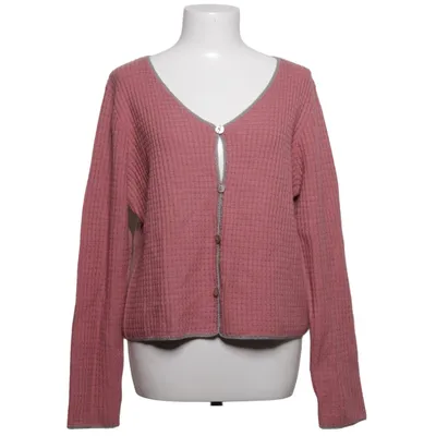 Cardigan (Pink, Gray) from KUS Wool