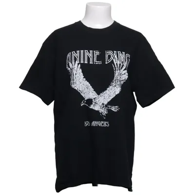 T-shirt (Zwart) van Anine Bing Katoen