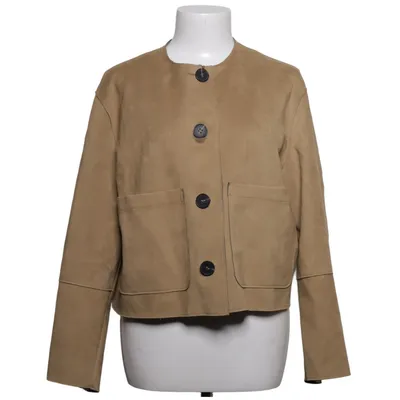 Jacket (Beige) from Zara Elastane, Polyester