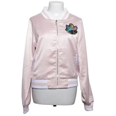 Bomber jacket (Pink, White) from Emma & Ashley Polyester