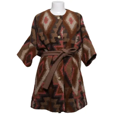 Frakke (Pila Inca Cape) fra Mos Mosh Elastan, Polyester, Uld