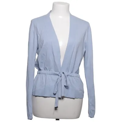 Wrap cardigan (Blue) from Caroline Biss Cotton, Elastane