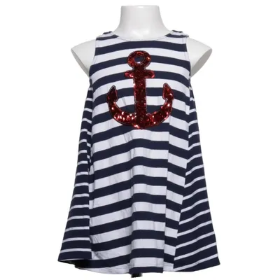 Klänning (Blå, Vit) från Tommy Bahama Bomull, Elastan, Polyester