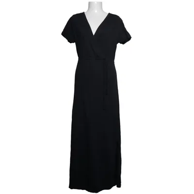 Wrap dress (Black) from Mela Organic cotton
