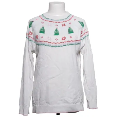 Jultröja (Vit, Flerfärgad) från Women Essentials by Tchibo Ekologisk bomull, Polyamid