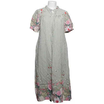 Robe chemise (Vert, Blanc, Multicolore) de Marta Nylon, Viscose