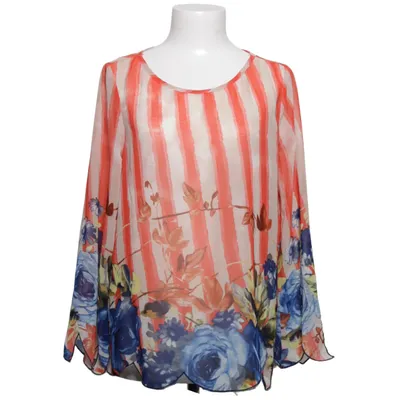 Blouse (Rouge, Bleu, Blanc, Multicolore) de Oxygene Polyester