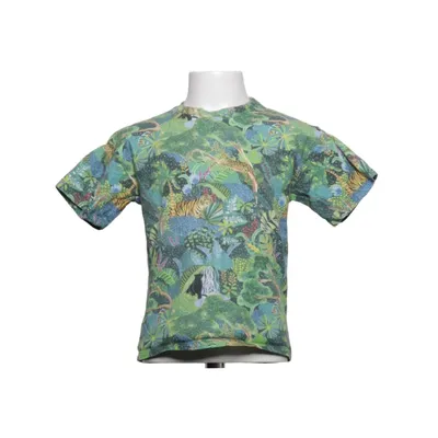 T-shirt (Groen, Blauw, Zwart, Geel) van H&M x Angela McKay Katoen