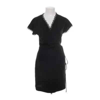 Wrap dress (Black) from Mango Suit