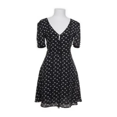 Kjole (Sort, Hvid, Flerfarvet) fra Mango Casual Elastan, Polyester