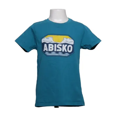 T-shirt (Blå, Flerfarvet) fra Svenska Turistföreningen Økologisk bomuld