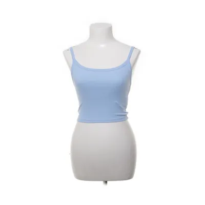 Crop top (Blå) fra FB Sister Bomuld, Elastan