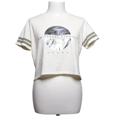 T-shirt (Hvid, Grøn) fra Universal Studios Bomuld, Polyester