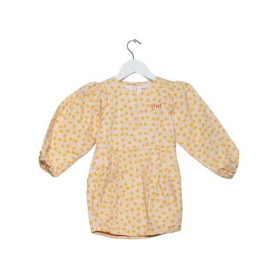 Robe (Jaune) de Tinycottons Coton