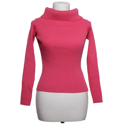 Rollkragenpullover (Pink) von White Closet Polyamid, Viskose