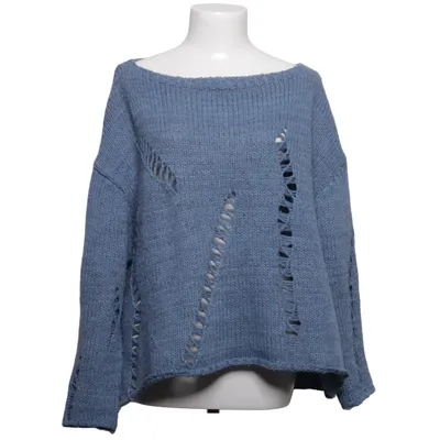 Trui (Blauw) van Altamira Acryl, Mohair, Polyamide, Polyester, Wol