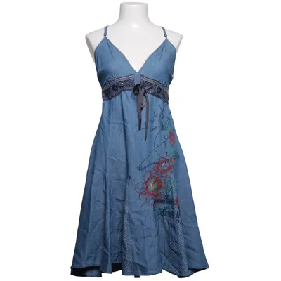 Jurk (Blauw, Meerkleurig) van Desigual Katoen, Polyester