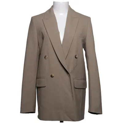 Blazer (Beige) fra Zara Elastan, Polyester, Viscose