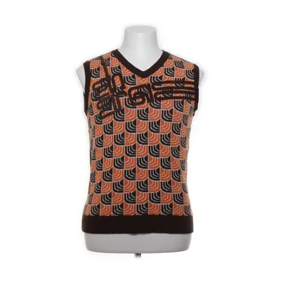 Slipover (Orange, Brun, Svart) från Energie Akryl, Ull