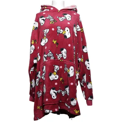 Hoodie (Red, Multicolored) from Peanuts Polyester