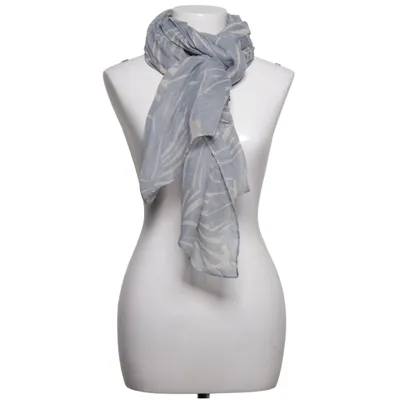 Sjaaltje (Blauw, Wit) van Hallhuber Gerecycled polyester