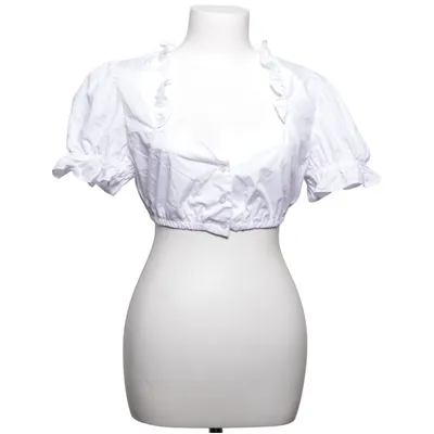 Dirndlblus (Vit) från Esmara Bomull, Polyester