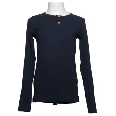 Henley shirt (Blue) from Name It Elastane, Modal, Organic cotton