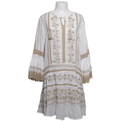 Dress (White, Brown) from Vicci