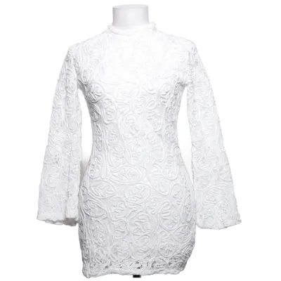 Klänning (Vit) från Dennis Maglic Elastan, Polyester