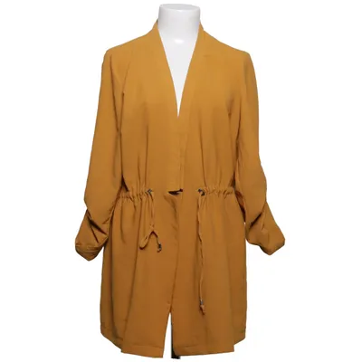 Cardigan (Geel) van Düses Polyester