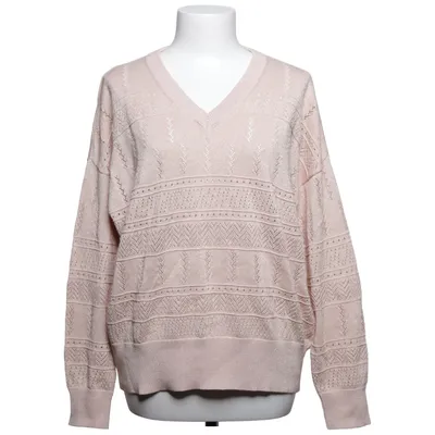Pull-over (Beige) de Mybc Coton, Fibre métallique, Polyester
