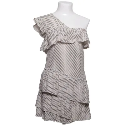 Robe (Blanc, Marron) de SIR. Soie