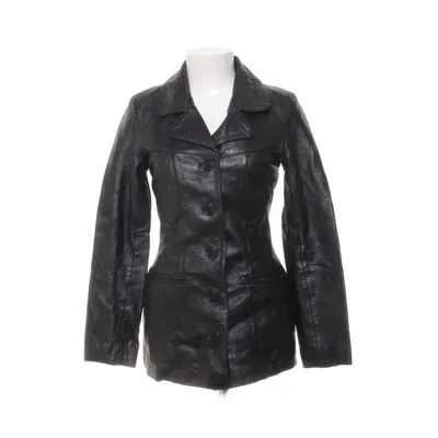 Leather blazer (Black) from Roco Baroco Leather