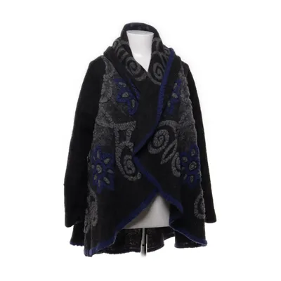Cardigan (Black, Gray, Blue) from Made in italy Polyester, Wool