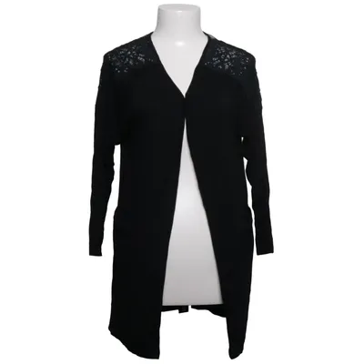 Cardigan (Black) from Black Premium Cotton, Elastane, Viscose