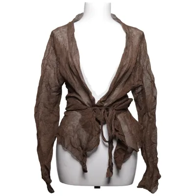 Cardigan cache-cœur (Marron) de Sisley