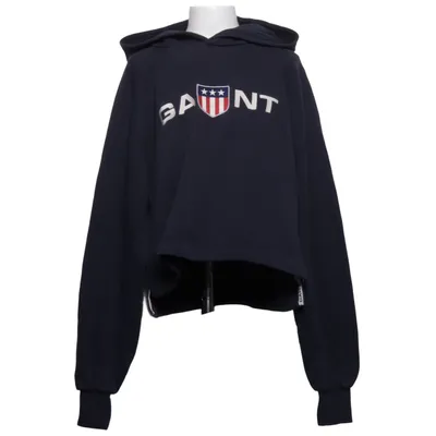Capuchon sweater (Blauw) van GANT Katoen, Elastaan