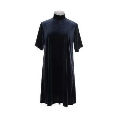 Jurk met col (Blauw) van Indiska Elastaan, Polyester