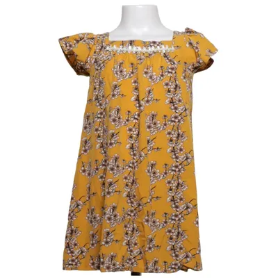 Dress (Yellow, Multicolored) from Alesýa Cotton, Polyester, Viscose
