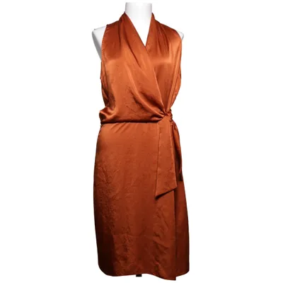 Wrap dress (Brown) from Elie Tahari Polyester