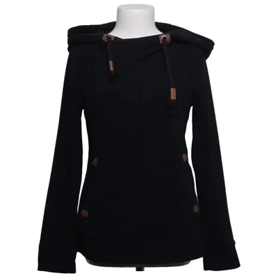 Capuchon sweater (Zwart) van Sublevel Polyester
