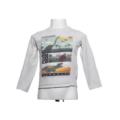 Langærmet t-shirt (Grå) fra Dopo Dopo Bomuld, Viscose