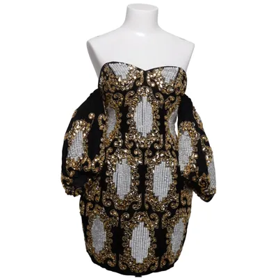 Cocktailklänning (Svart, Flerfärgad) från ASOS Luxe Polyester