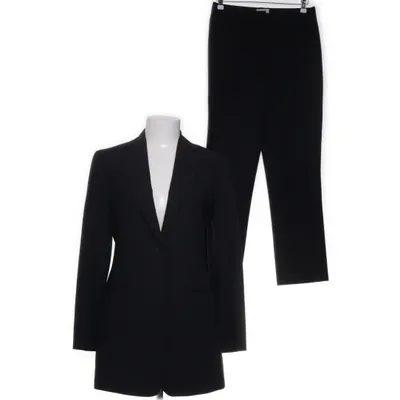 Kostym (Grå) från Massimo Dutti Woman Elastan, Viskos, Ull