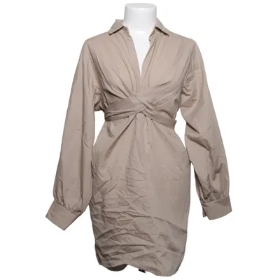 Skjortekjole (Beige) fra Miss Selfridge