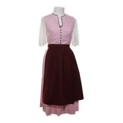 Dirndl (Roze, Wit, Meerkleurig) van Pierre Marcel Katoen, Polyester